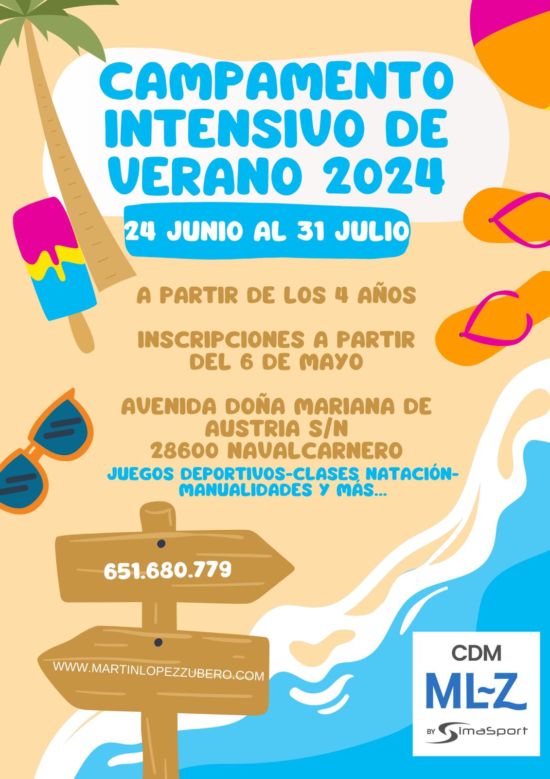 Campamento intensivo de verano 2024